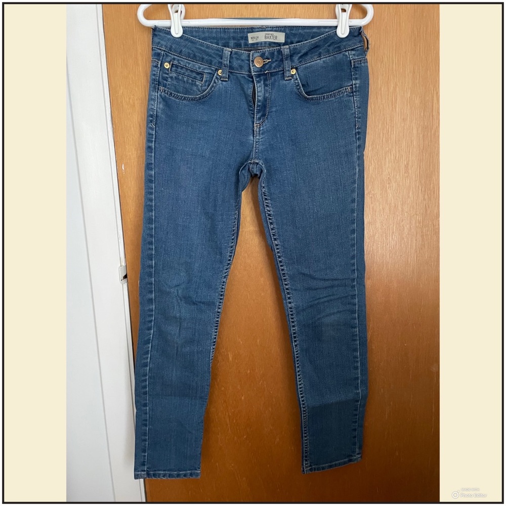 Topshop Baxter Moto jeans